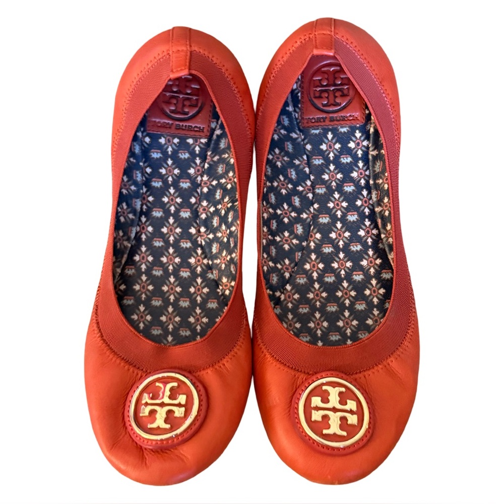Tory Burch Coral Ballet Flats